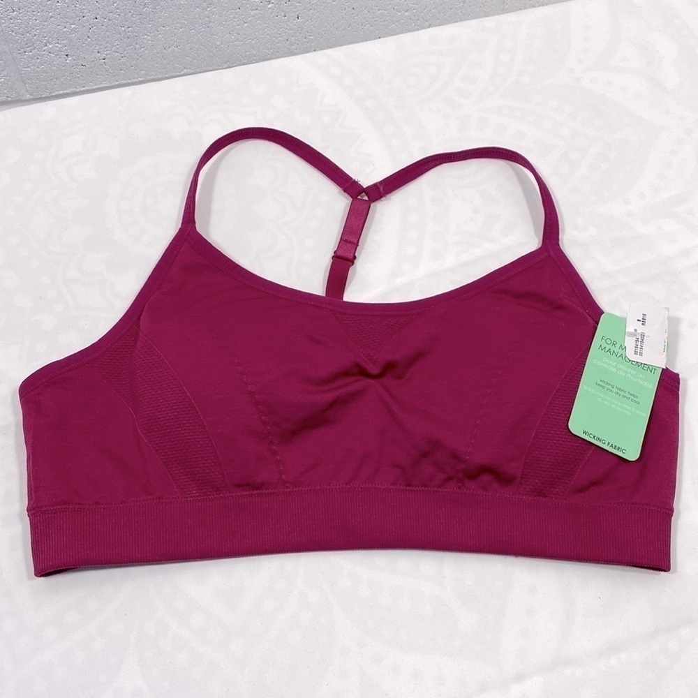 NWT Forever 21 fuchsia sports bra​​​​​​​​​​